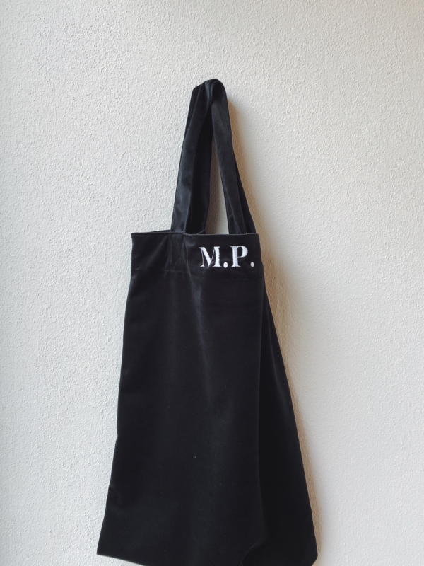 TOTE BAG IN VELLUTO