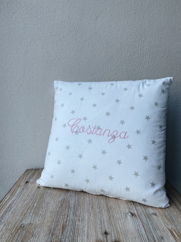 CUSCINO IN COTONE FANTASIA
