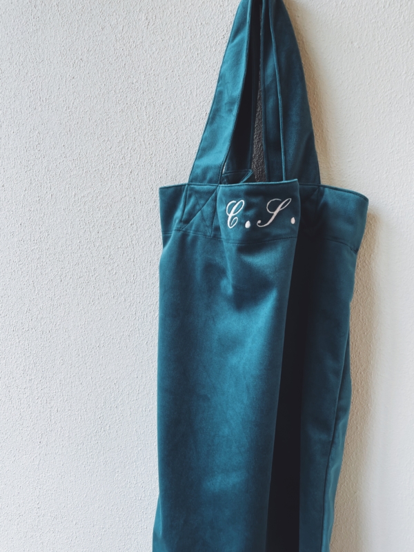 TOTE BAG IN VELLUTO