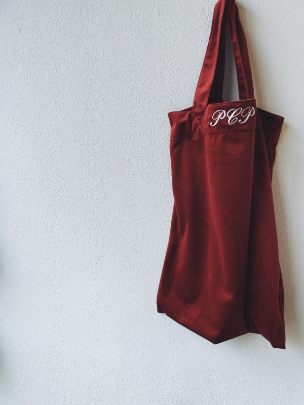 TOTE BAG IN VELLUTO