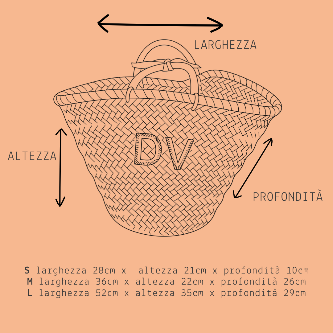 BORSA DI PAGLIA SEMPLICE
