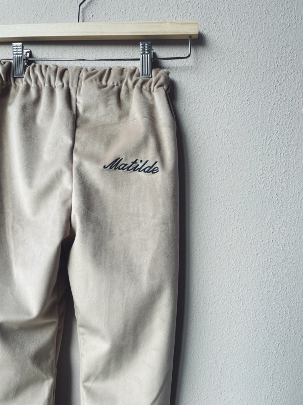 PANTALONI IN VELLUTO
