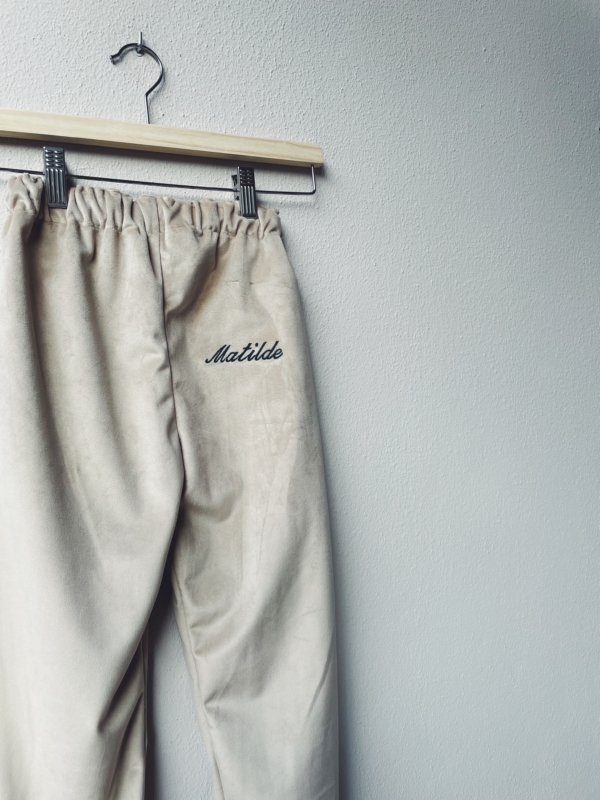 PANTALONI IN VELLUTO