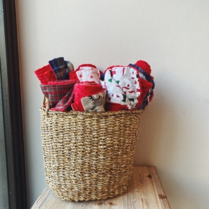 COPERTINA IN MINKY - NATALE