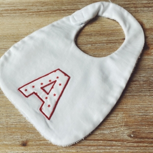 BAVAGLIO LETTERA APPLIQUE - NATALE