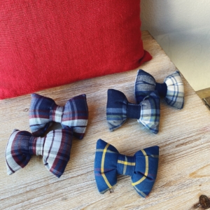 FIOCCO CAPELLI TARTAN - NATALE
