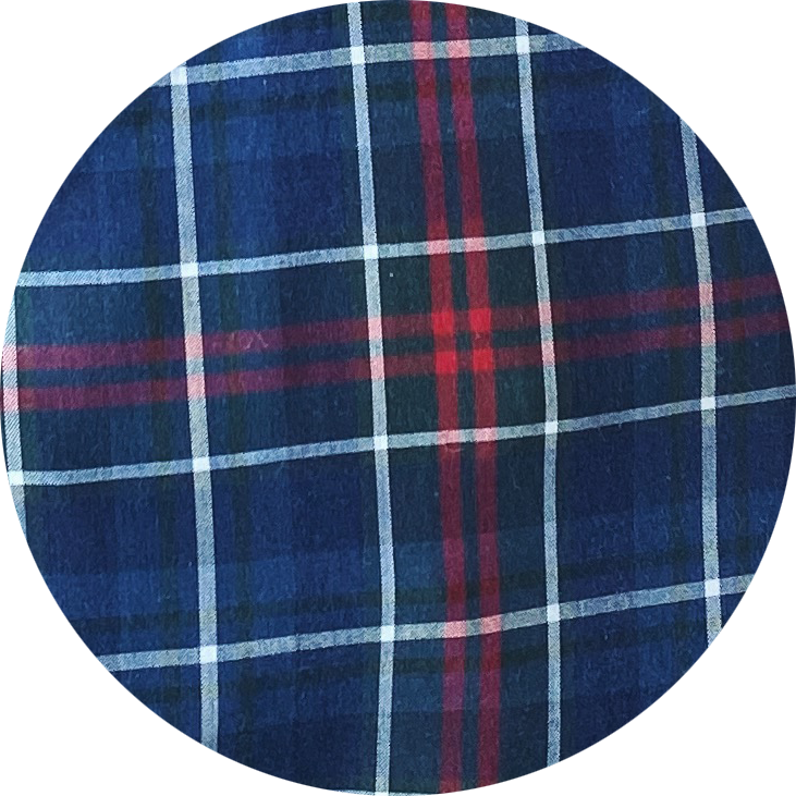 TARTAN MINI BLU