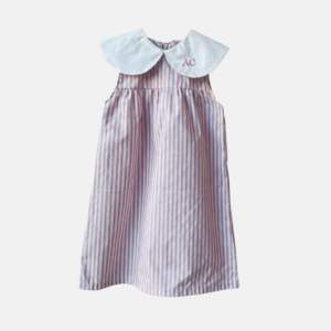 VESTITO MAXI COLLETTO IN COTONE FANTASIA