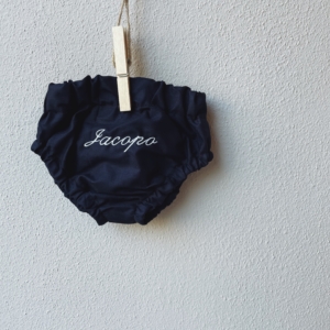 CULOTTE COTONE 62cm ricamo: JACOPO