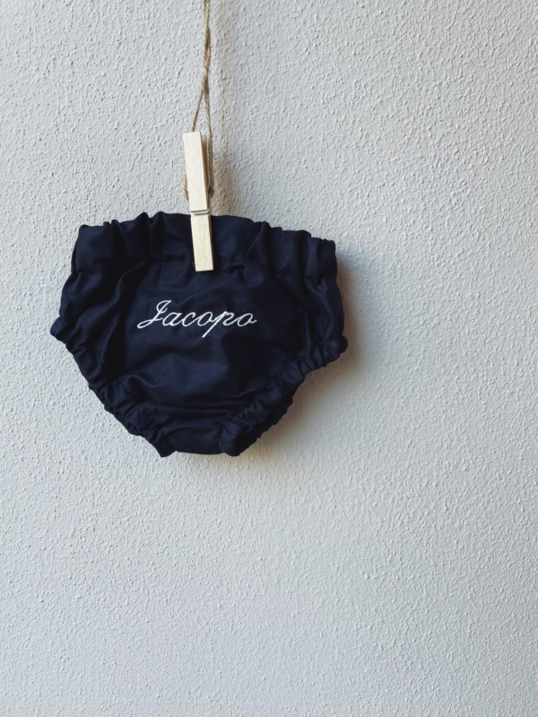CULOTTE COTONE 62cm ricamo: JACOPO