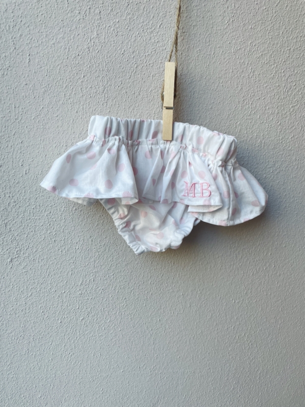 CULOTTE CON GALA COTONE 62cm ricamo: MB