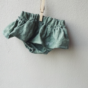 CULOTTE CON GALA LINO 74cm ricamo: BC