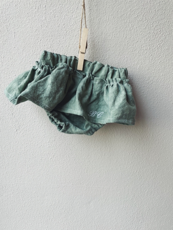 CULOTTE CON GALA LINO 74cm ricamo: BC