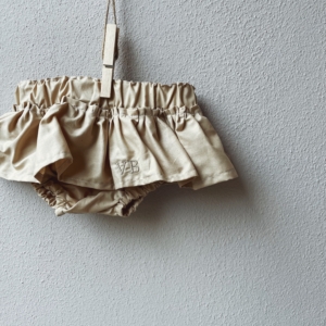 CULOTTE CON GALA COTONE 86cm ricamo: VB