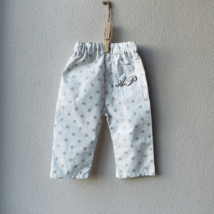 PANTALONE TASCA 80cm ricamo: AP