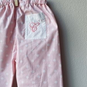 PANTALONE TASCA 92cm ricamo: C