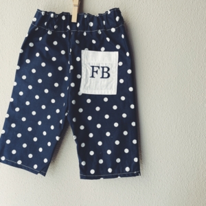 PANTALONE TASCA 80cm ricamo: FB