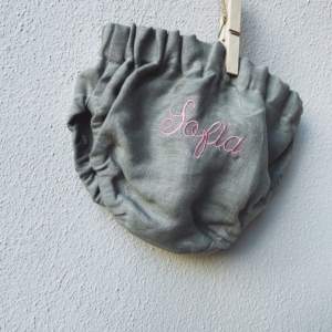 CULOTTE LINO 80cm ricamo: SOFIA