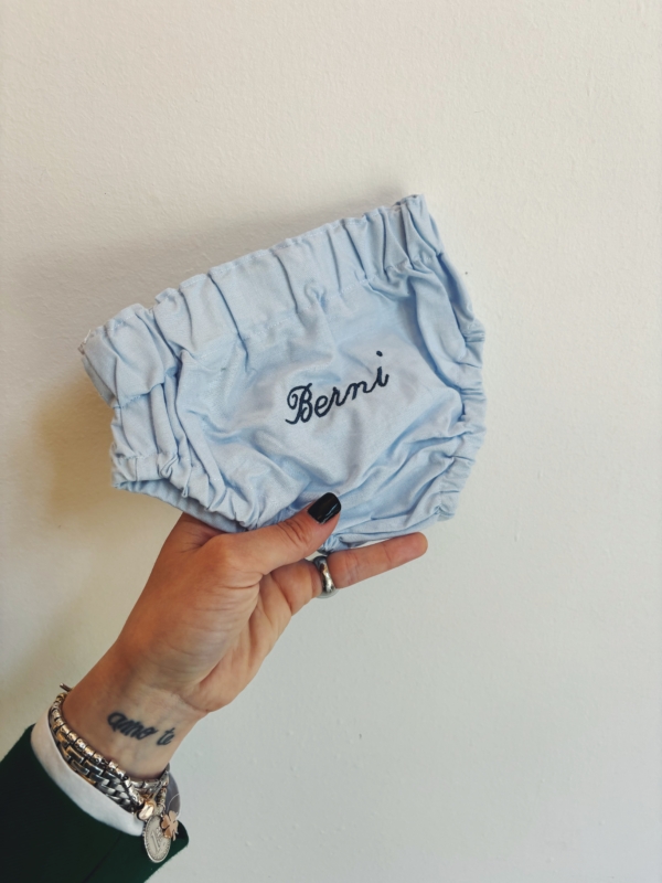 CULOTTE COTONE 74cm ricamo: BERNI