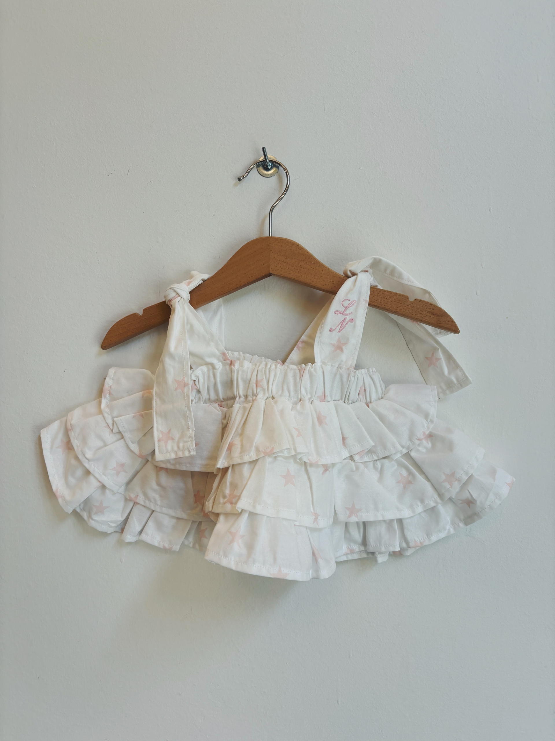 CAMICIA GALE COTONE 98cm ricamo: LN