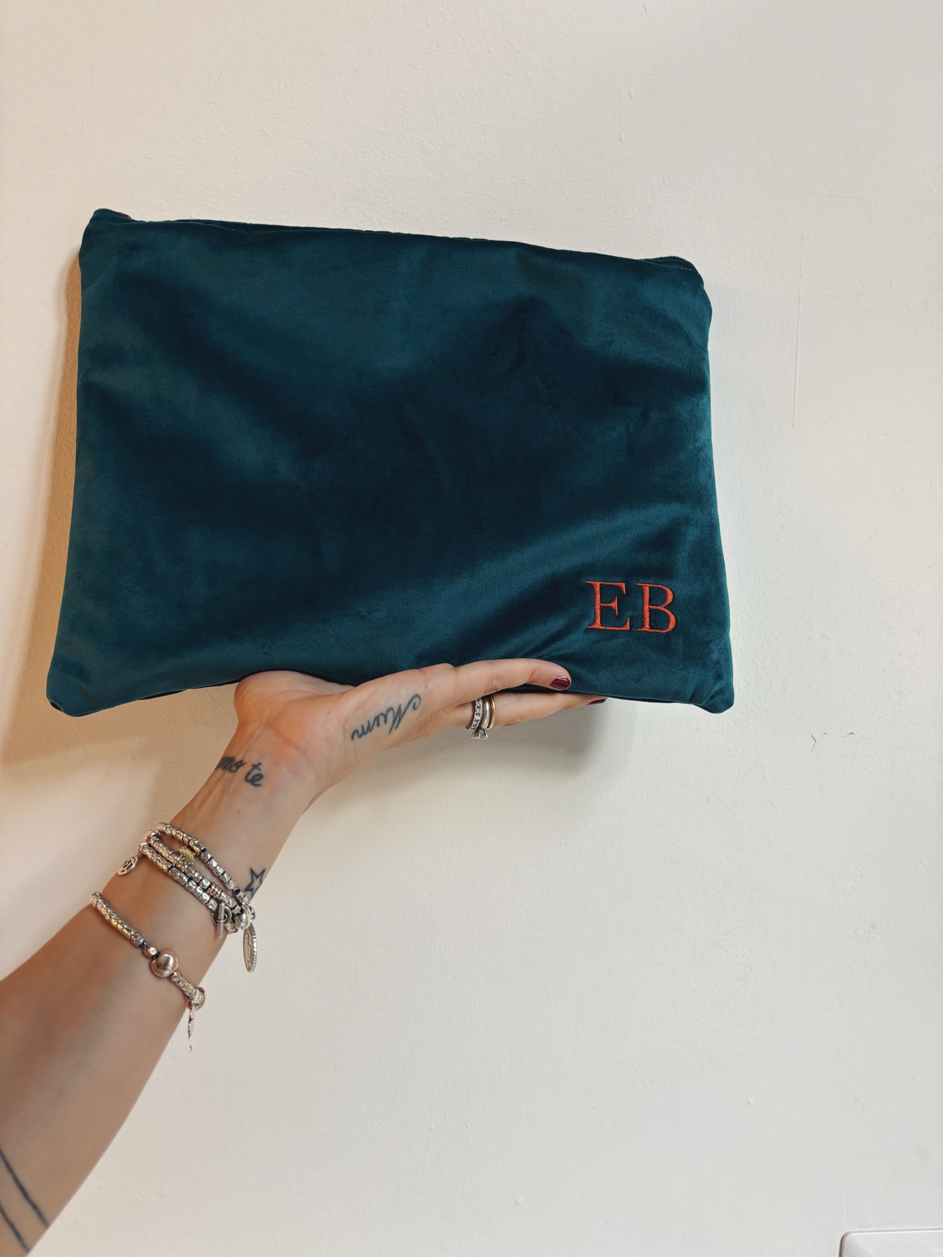 PORTA COMPUTER IN VELLUTO