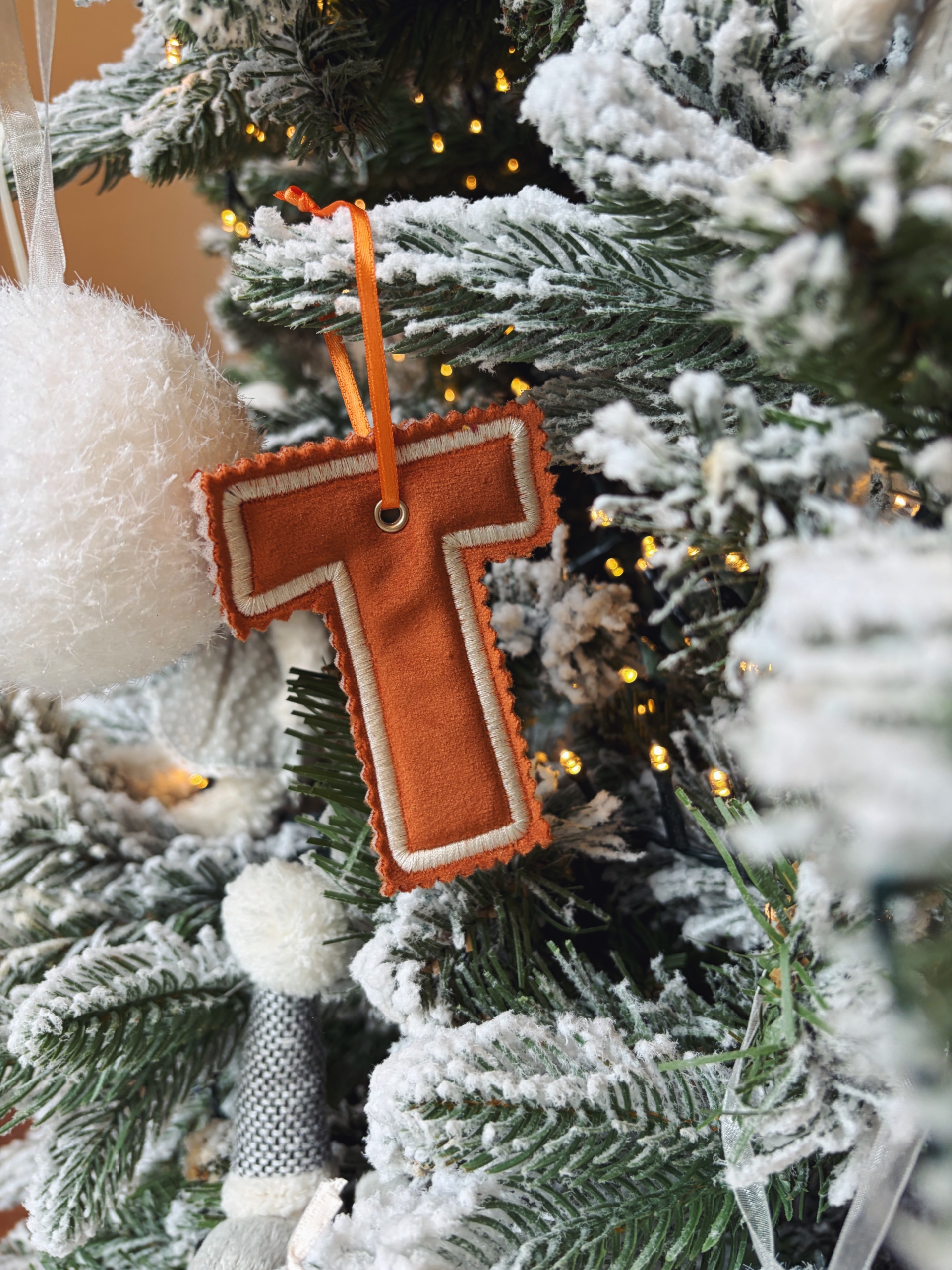 LETTERA per ALBERO di NATALE - VELLUTO