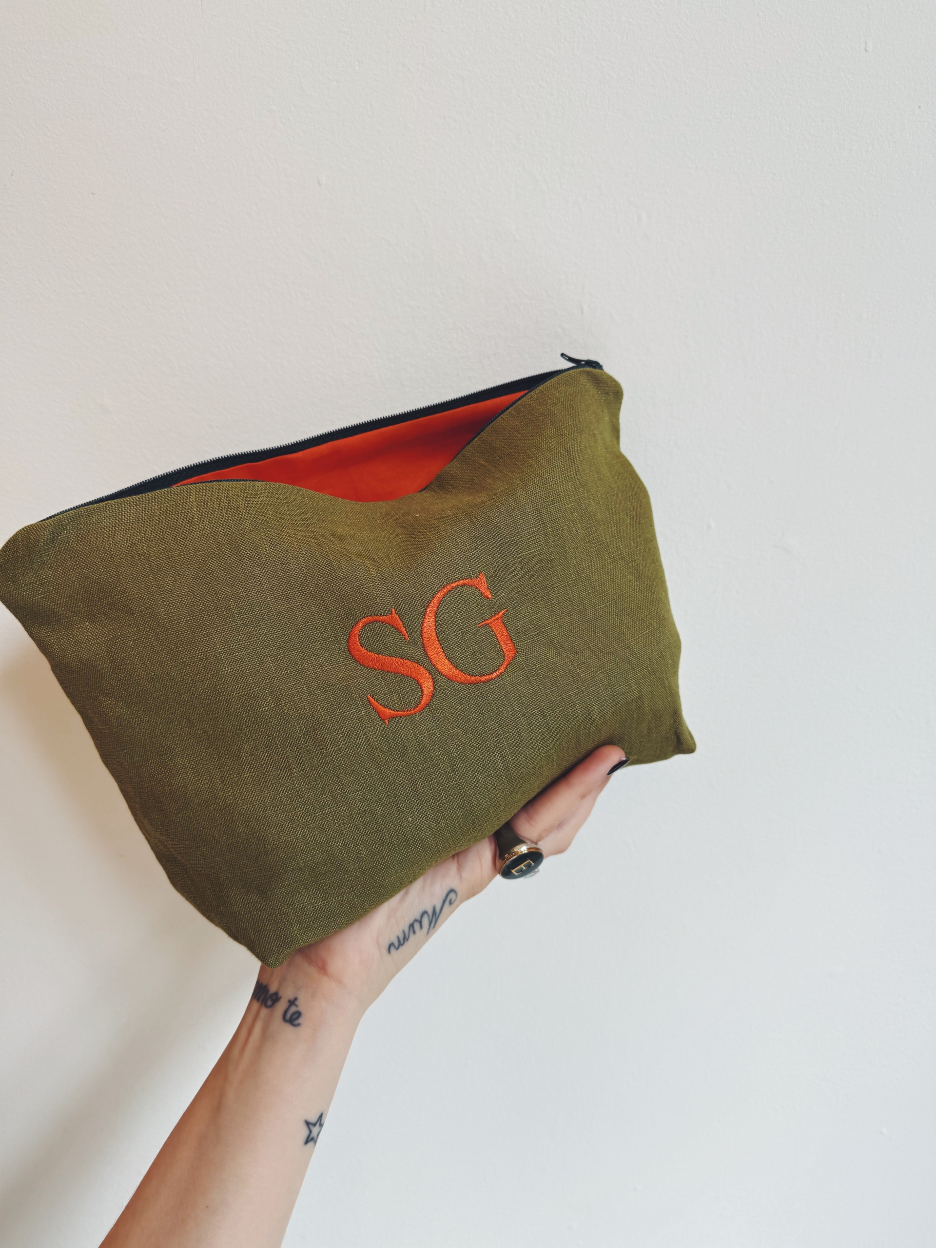 POCHETTE EMILY IN LINO