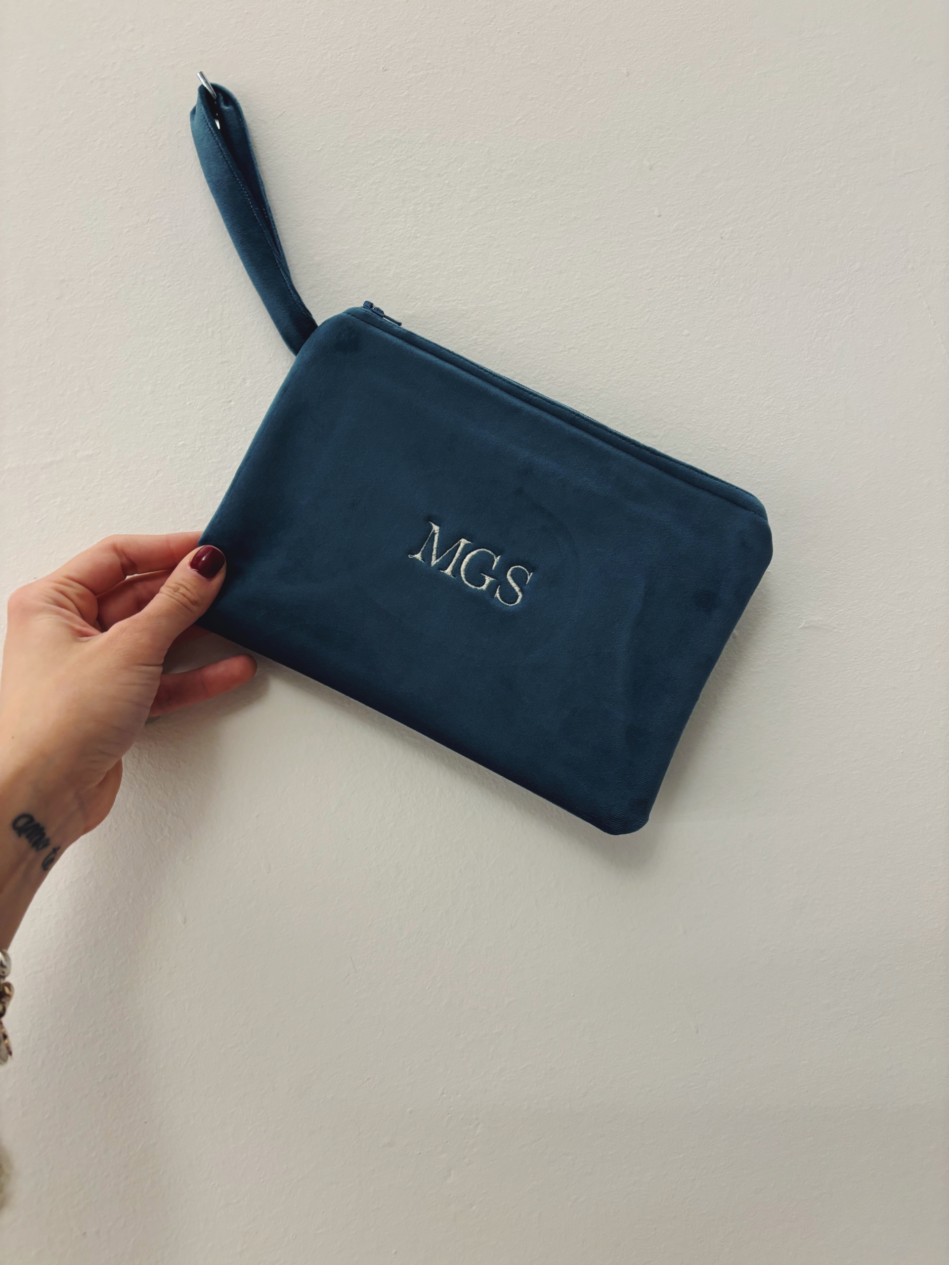 HAND BAG IN CAMOSCIO