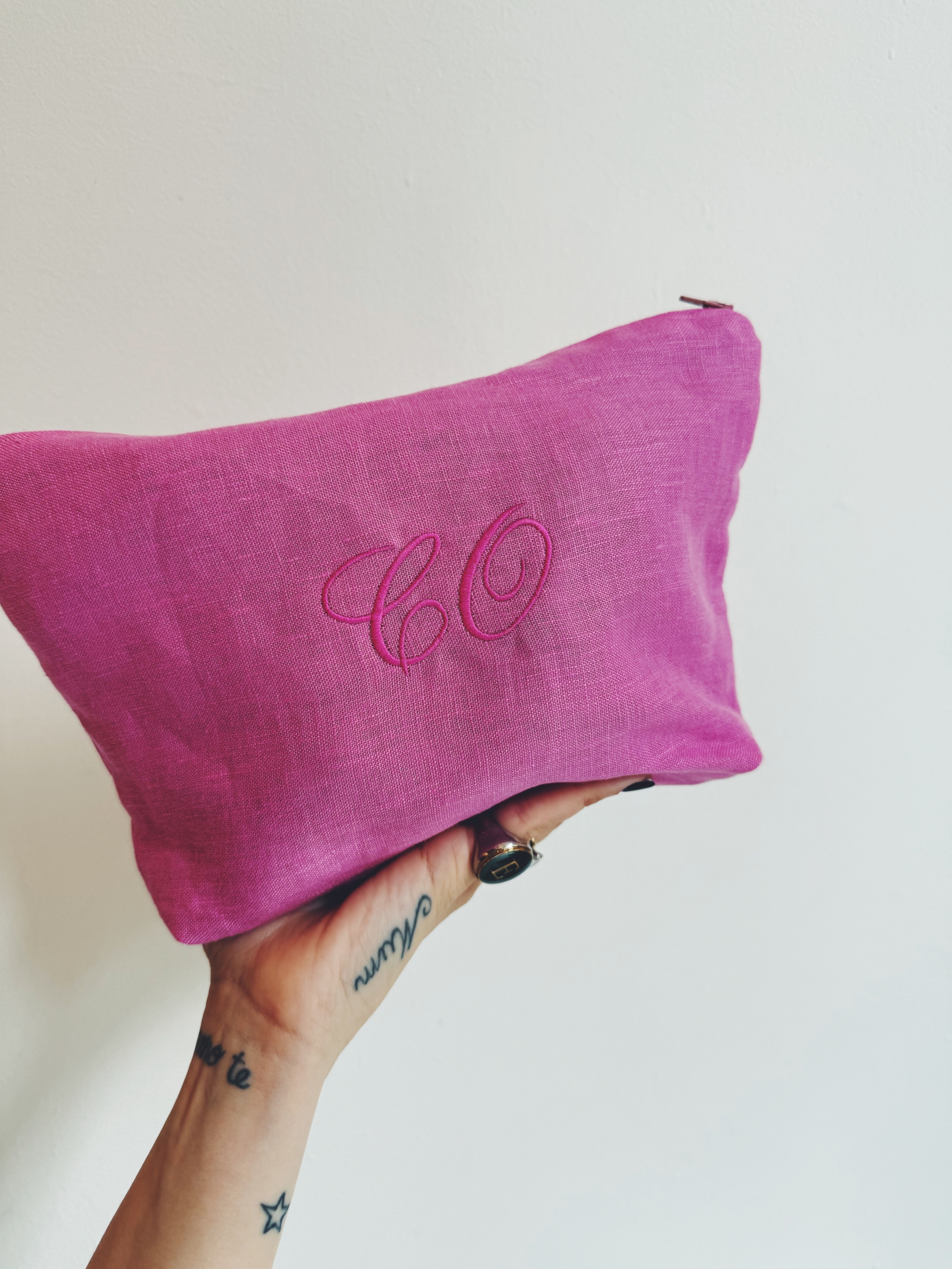 POCHETTE EMILY IN LINO