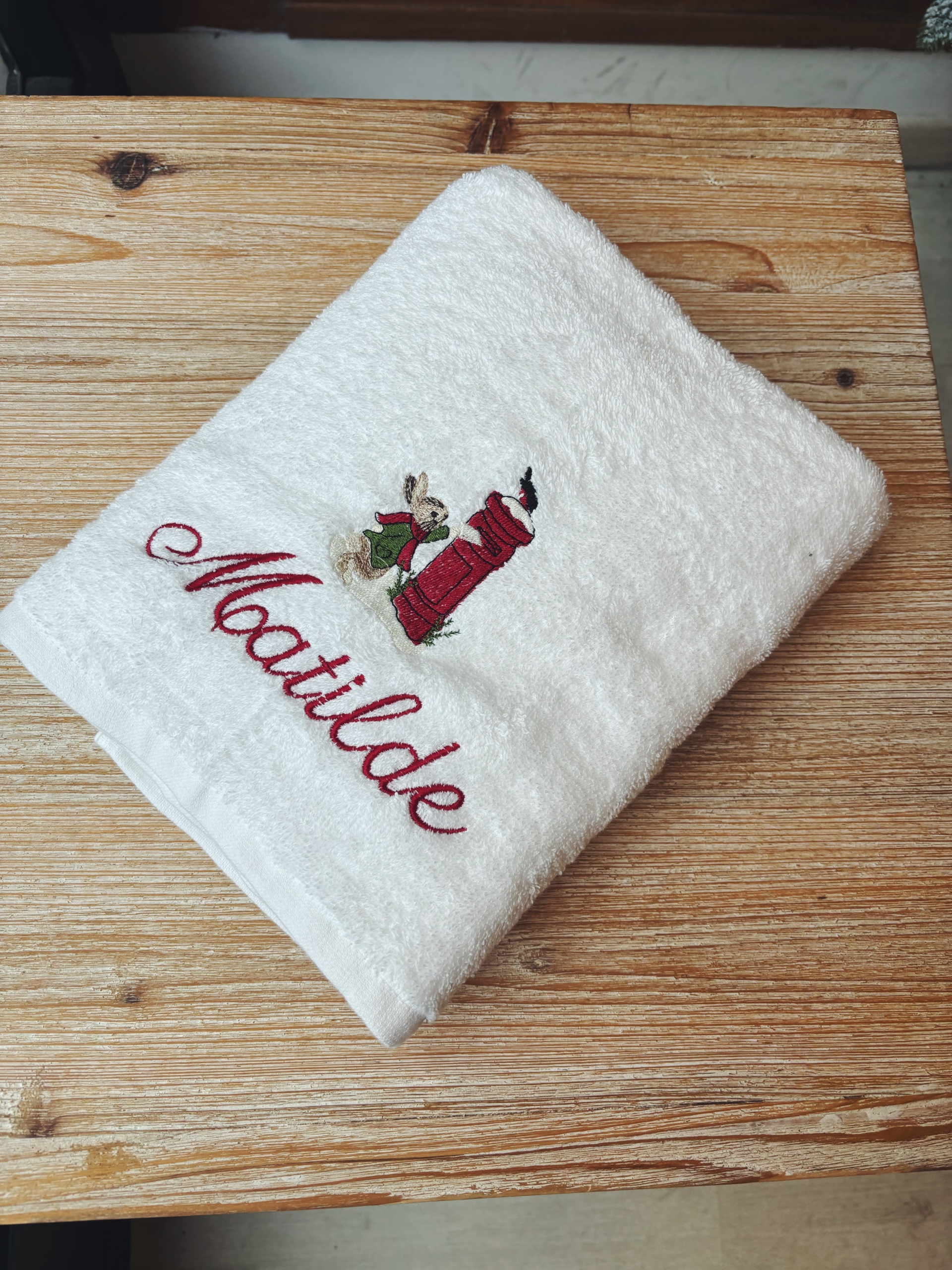 COPPIA ASCIUGAMANI 420gr - NATALE