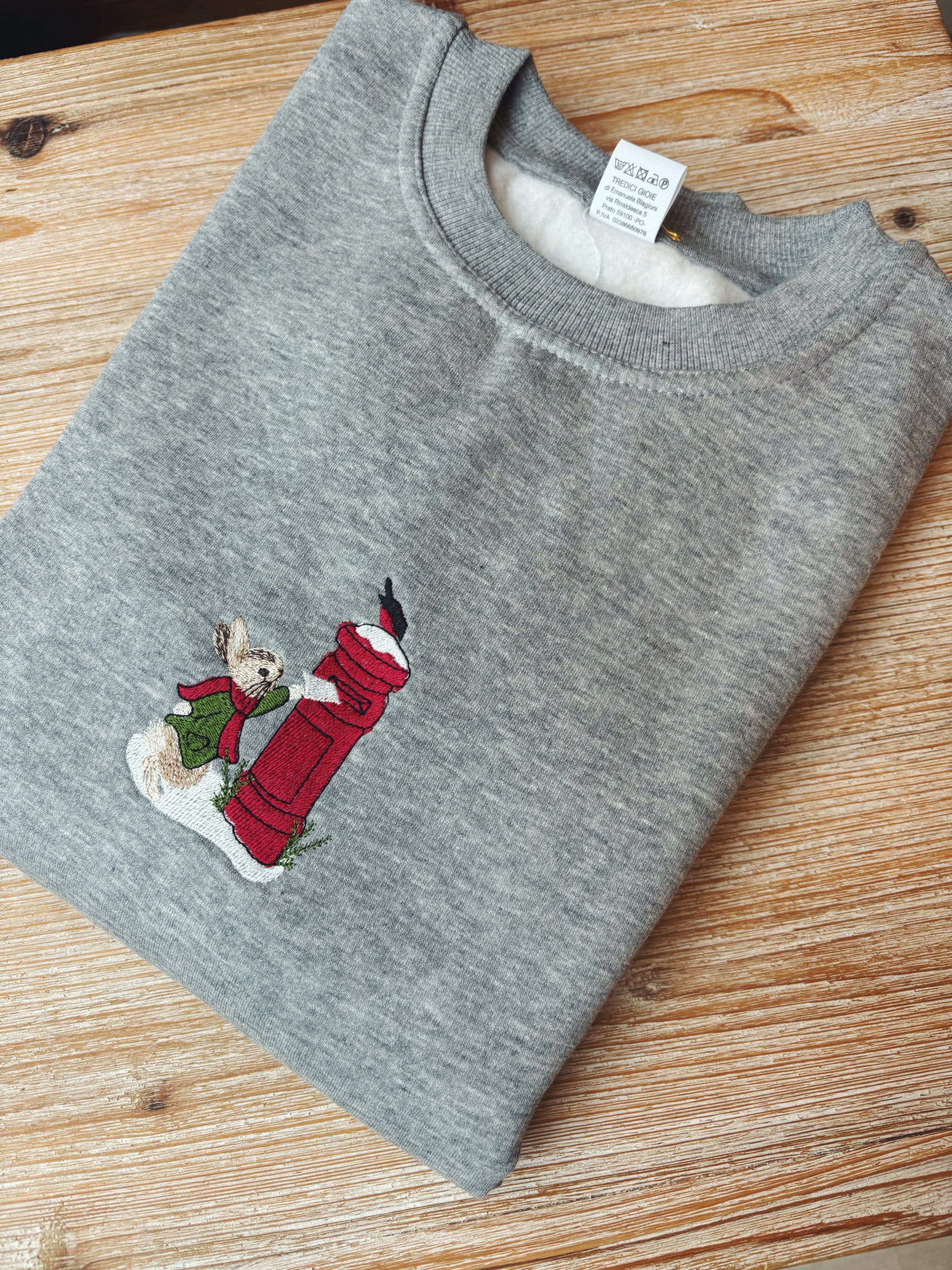 FELPA ADULTO - DISEGNO NATALIZIO