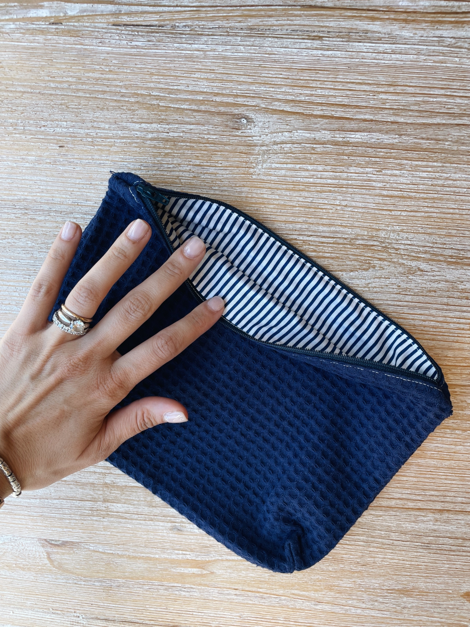 POCHETTE FELIX IN NIDO D'APE