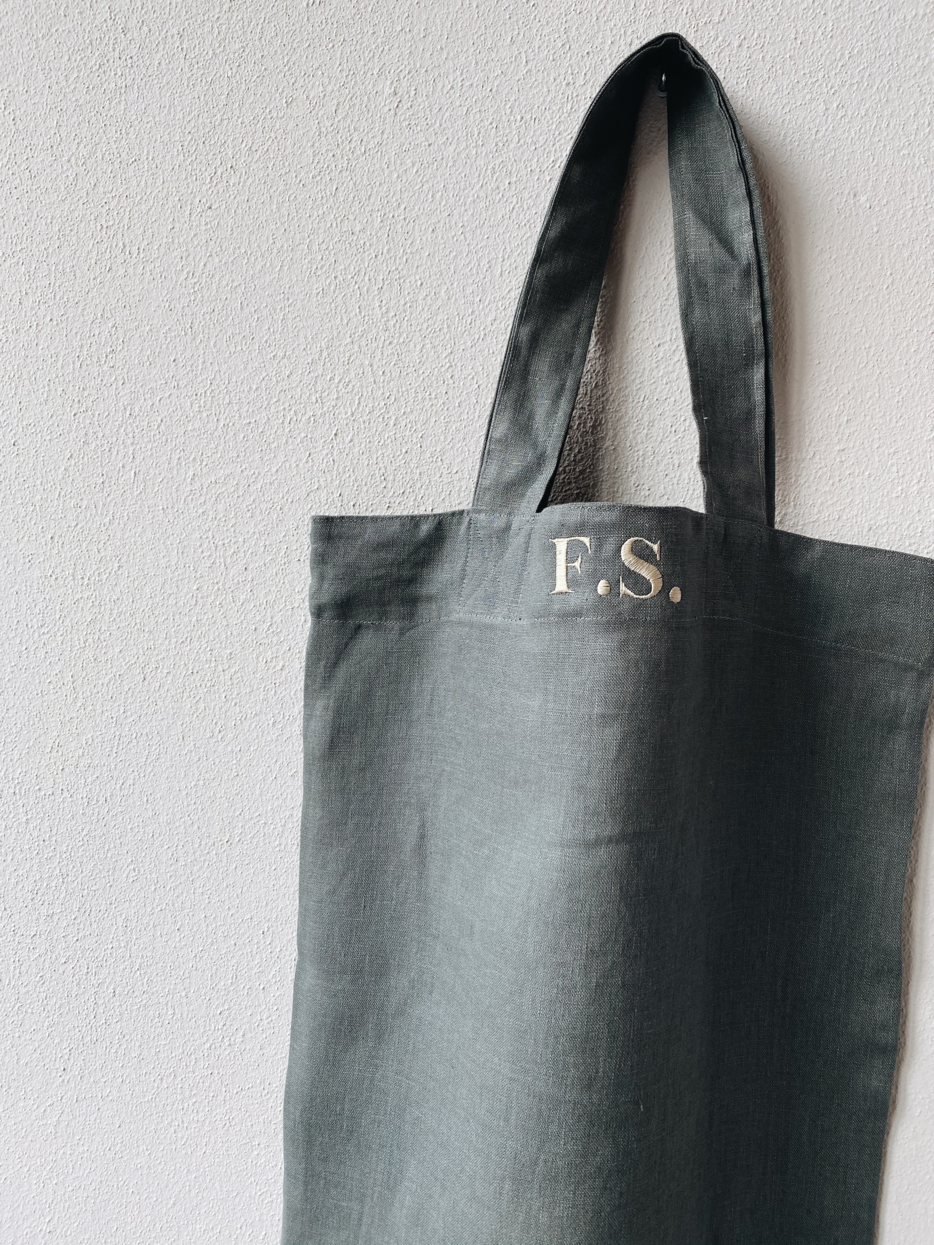 TOTE BAG IN LINO