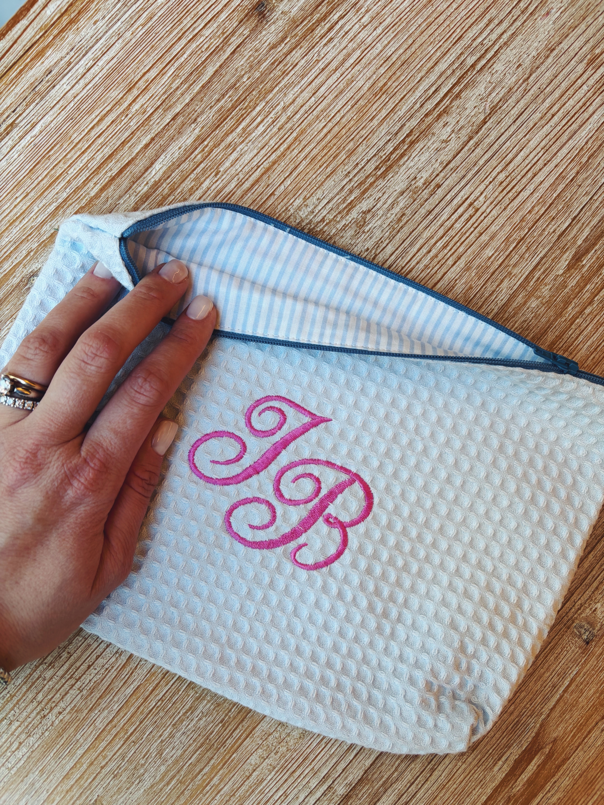 POCHETTE FELIX IN NIDO D'APE