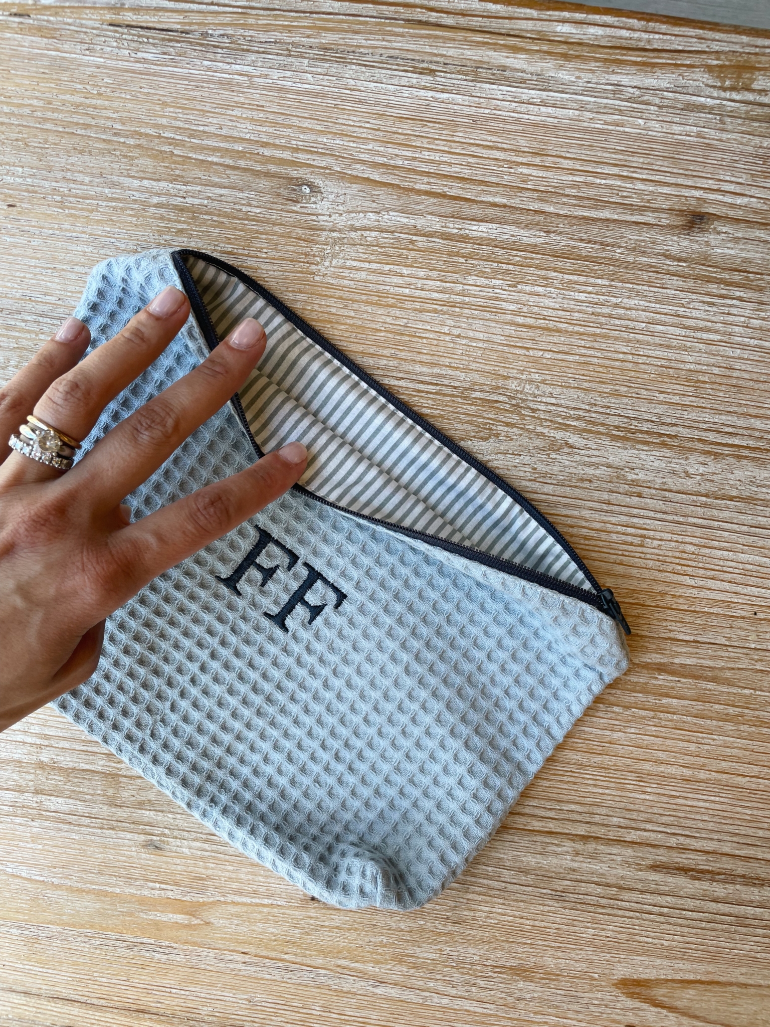 POCHETTE FELIX IN NIDO D'APE