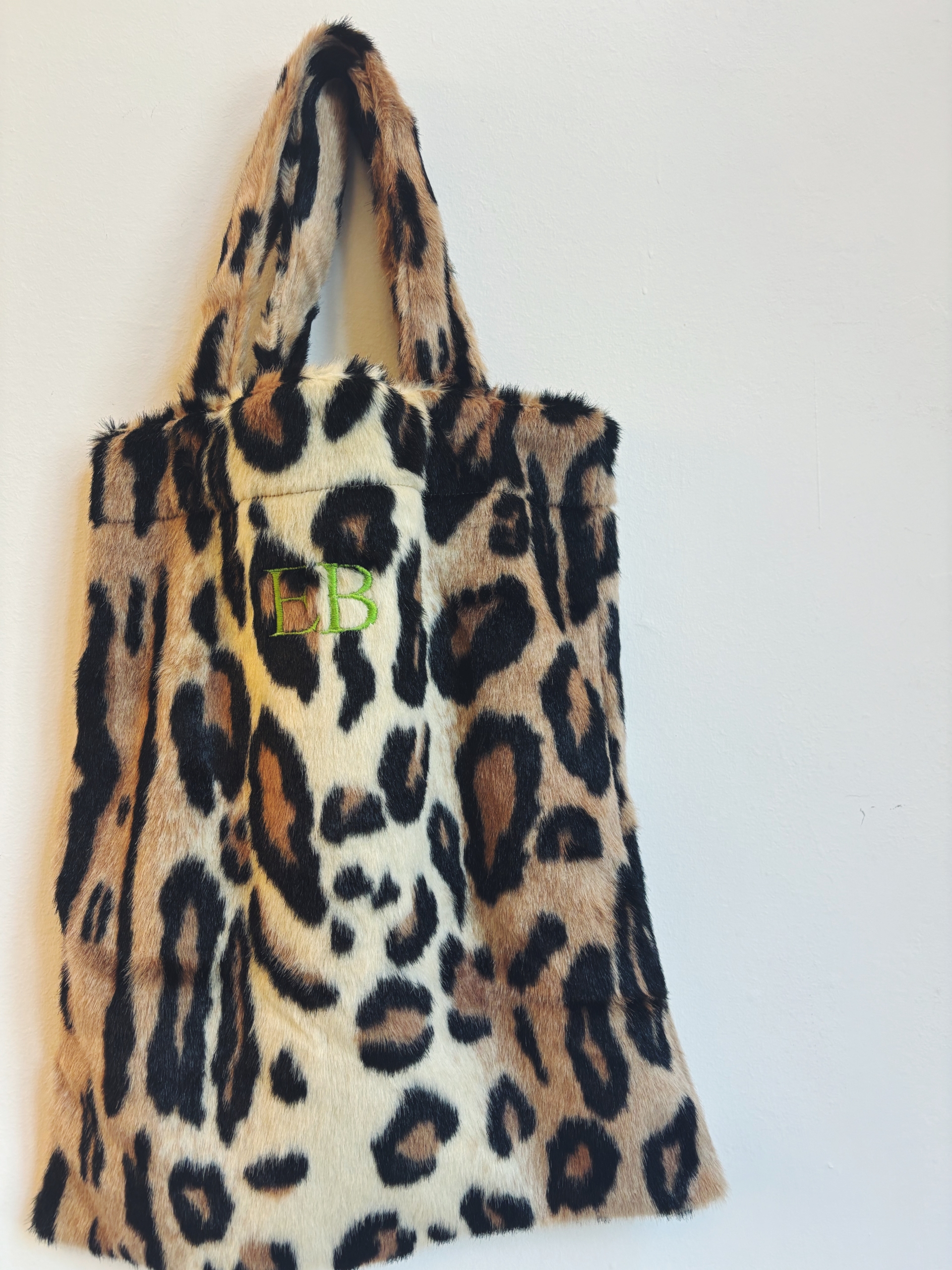 TOTE BAG IN PELLICCIA - MACULATA