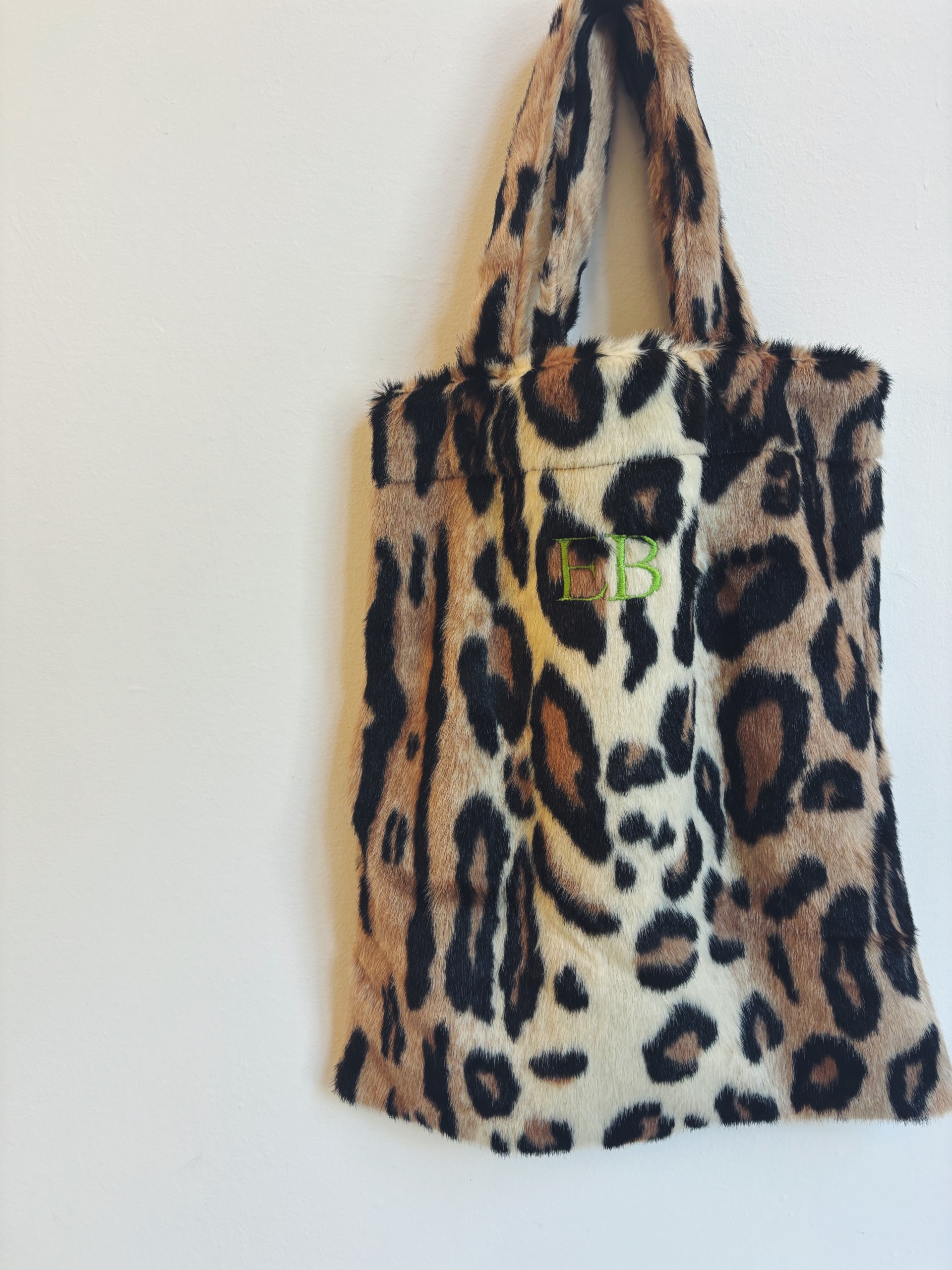 TOTE BAG IN PELLICCIA - MACULATA