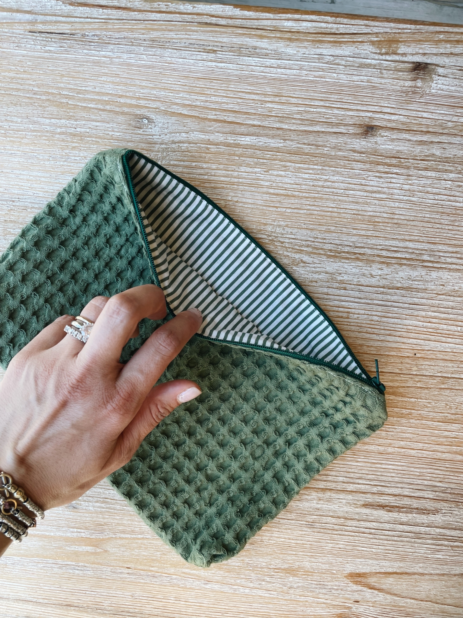 POCHETTE FELIX IN NIDO D'APE