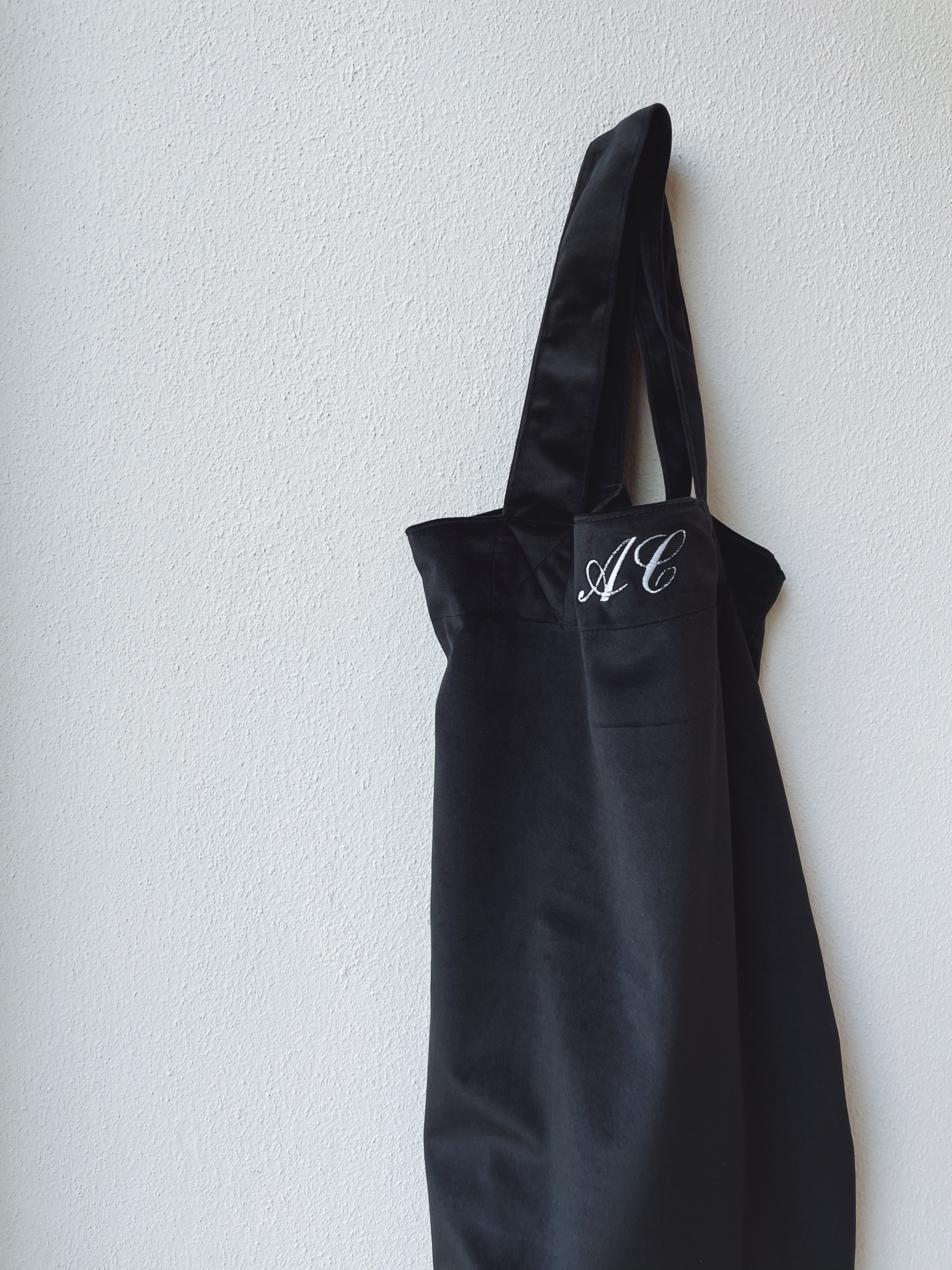 TOTE BAG IN VELLUTO