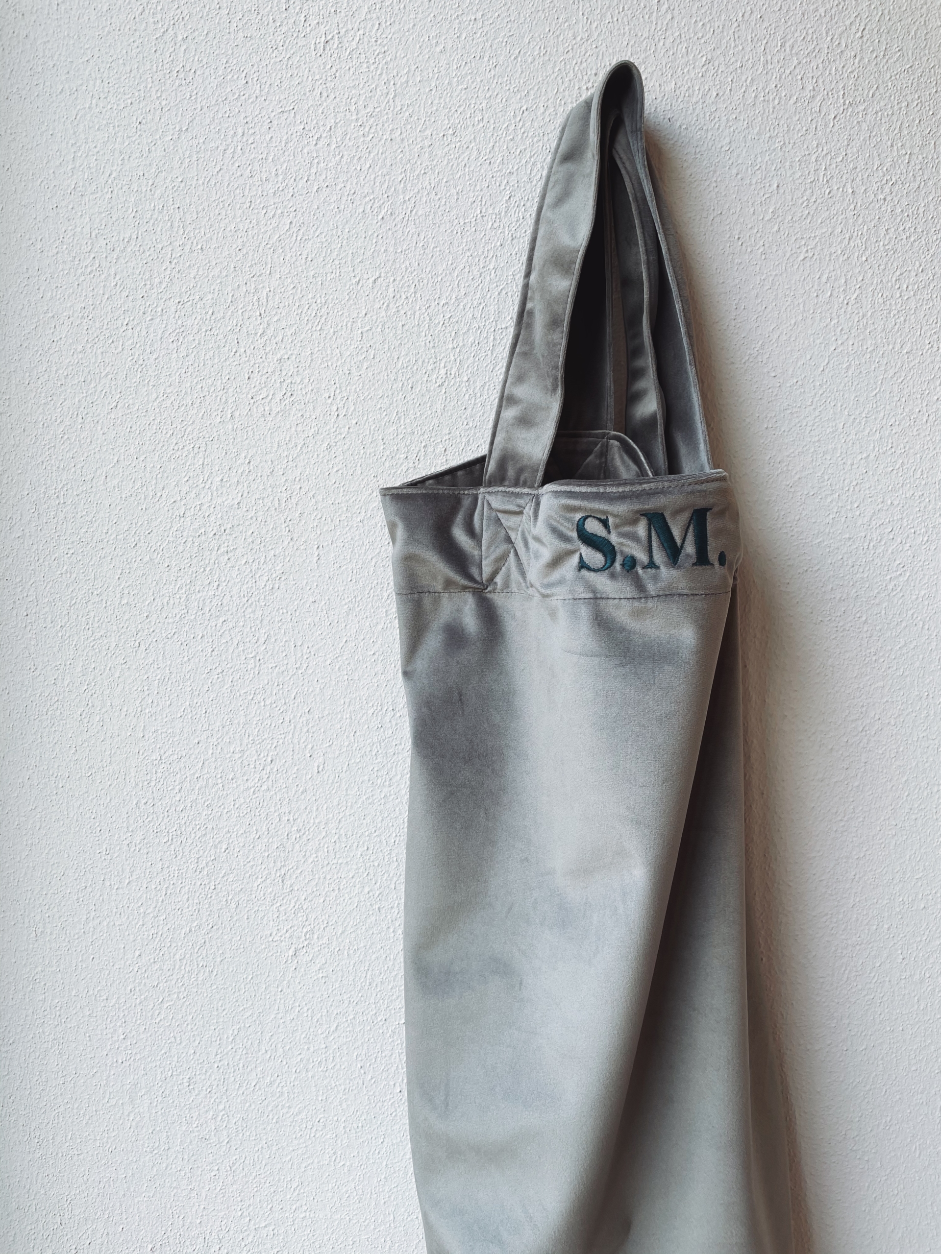 TOTE BAG IN VELLUTO