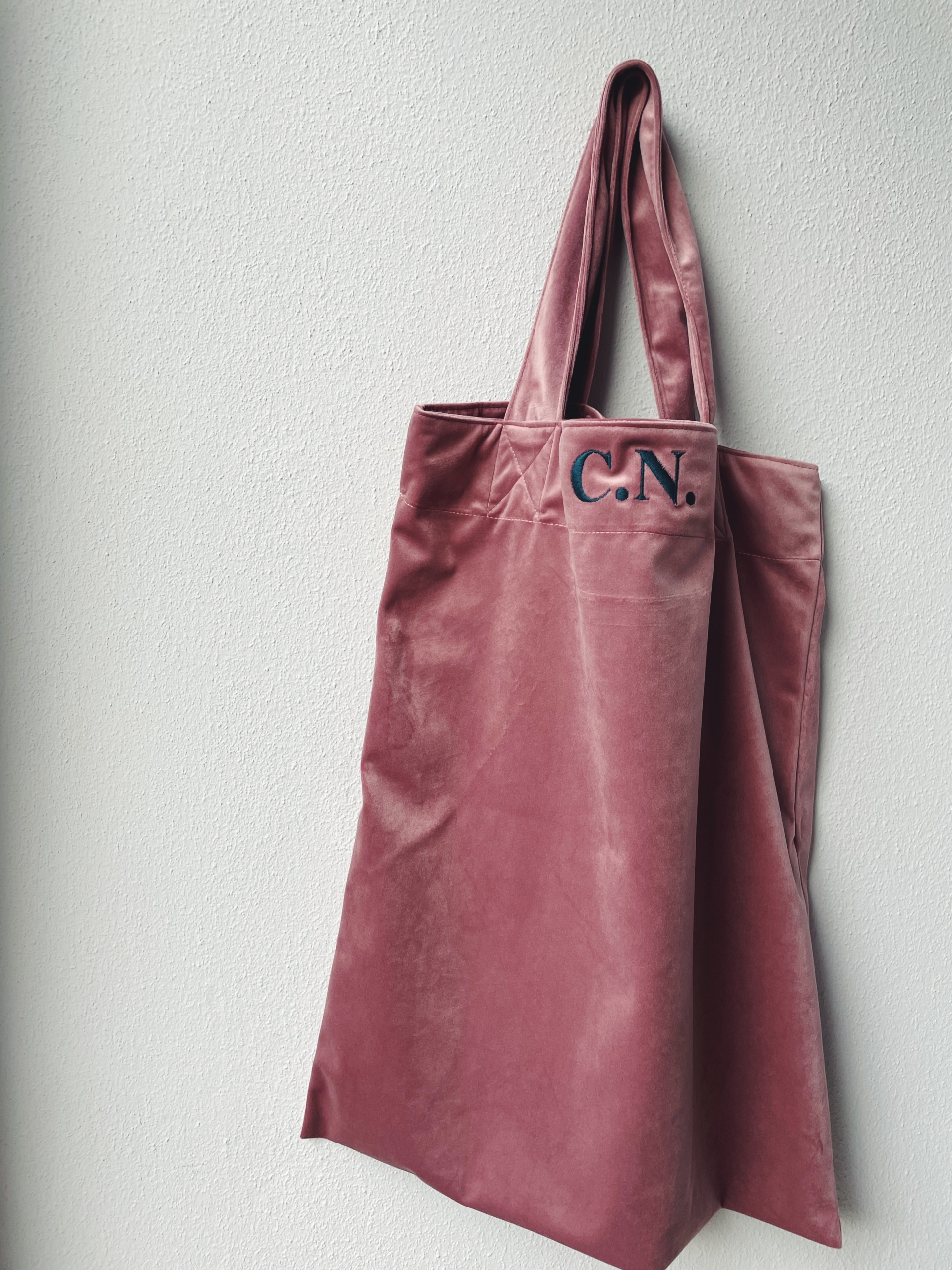 TOTE BAG IN VELLUTO