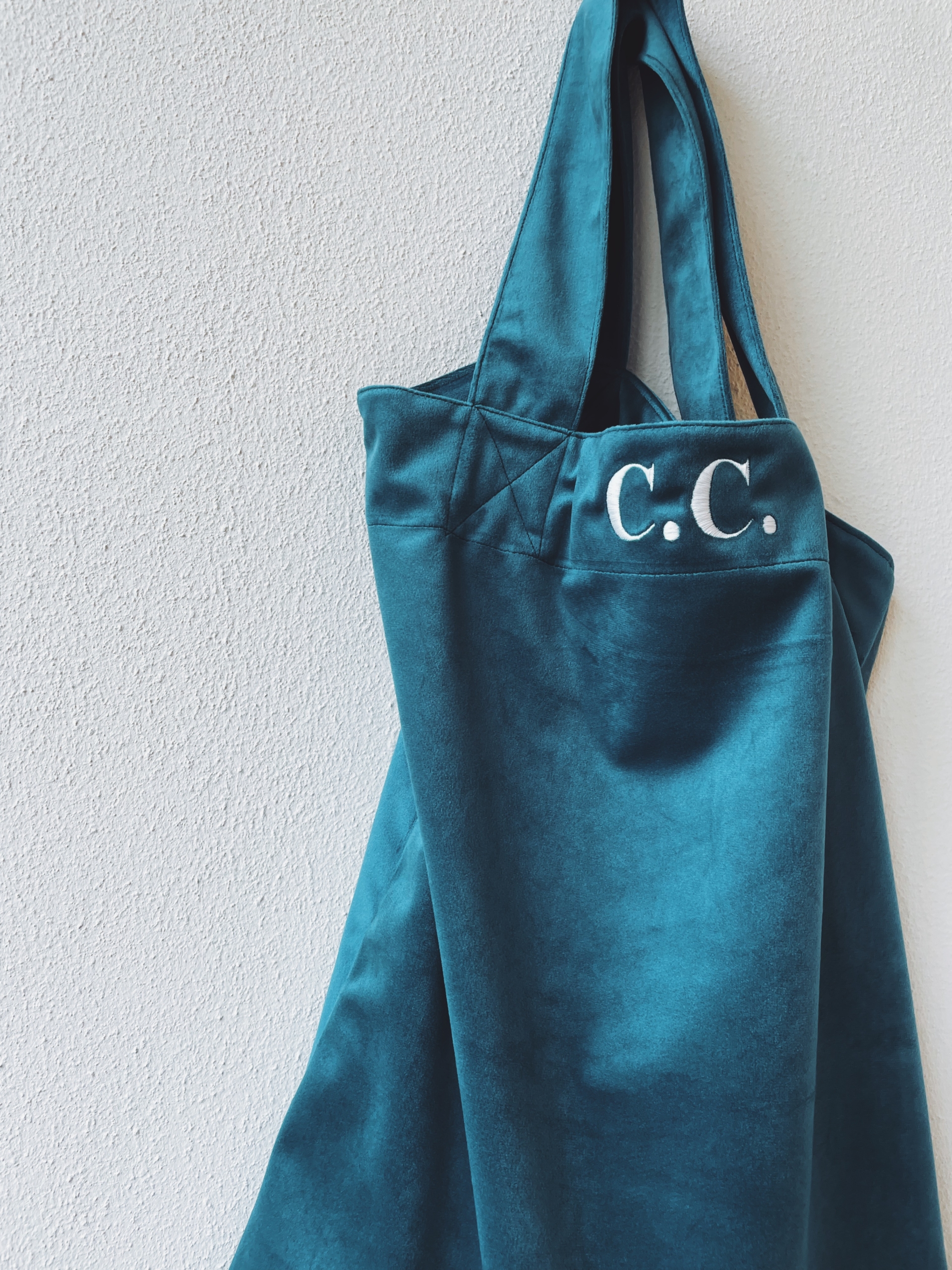 TOTE BAG IN VELLUTO
