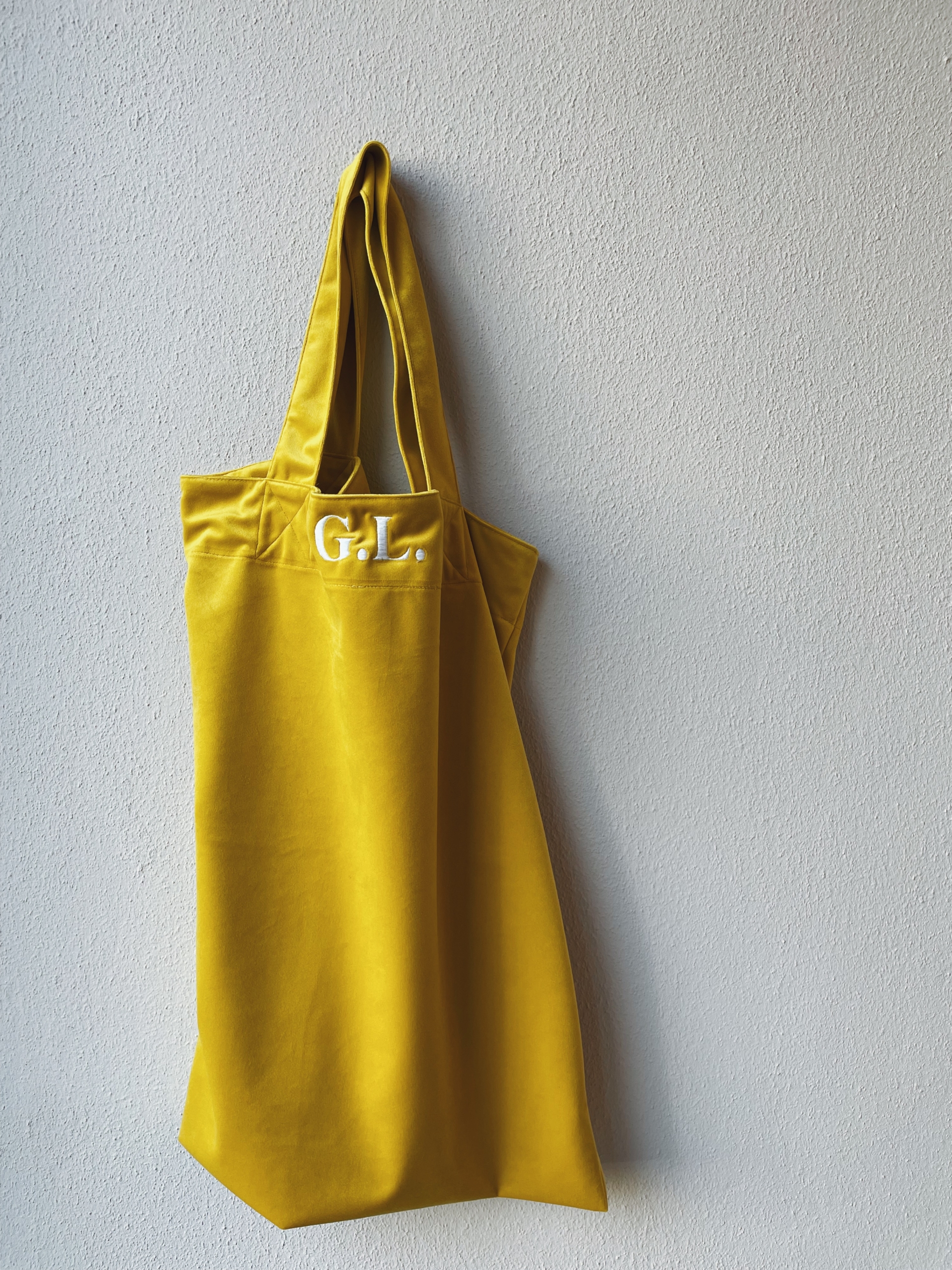 TOTE BAG IN VELLUTO