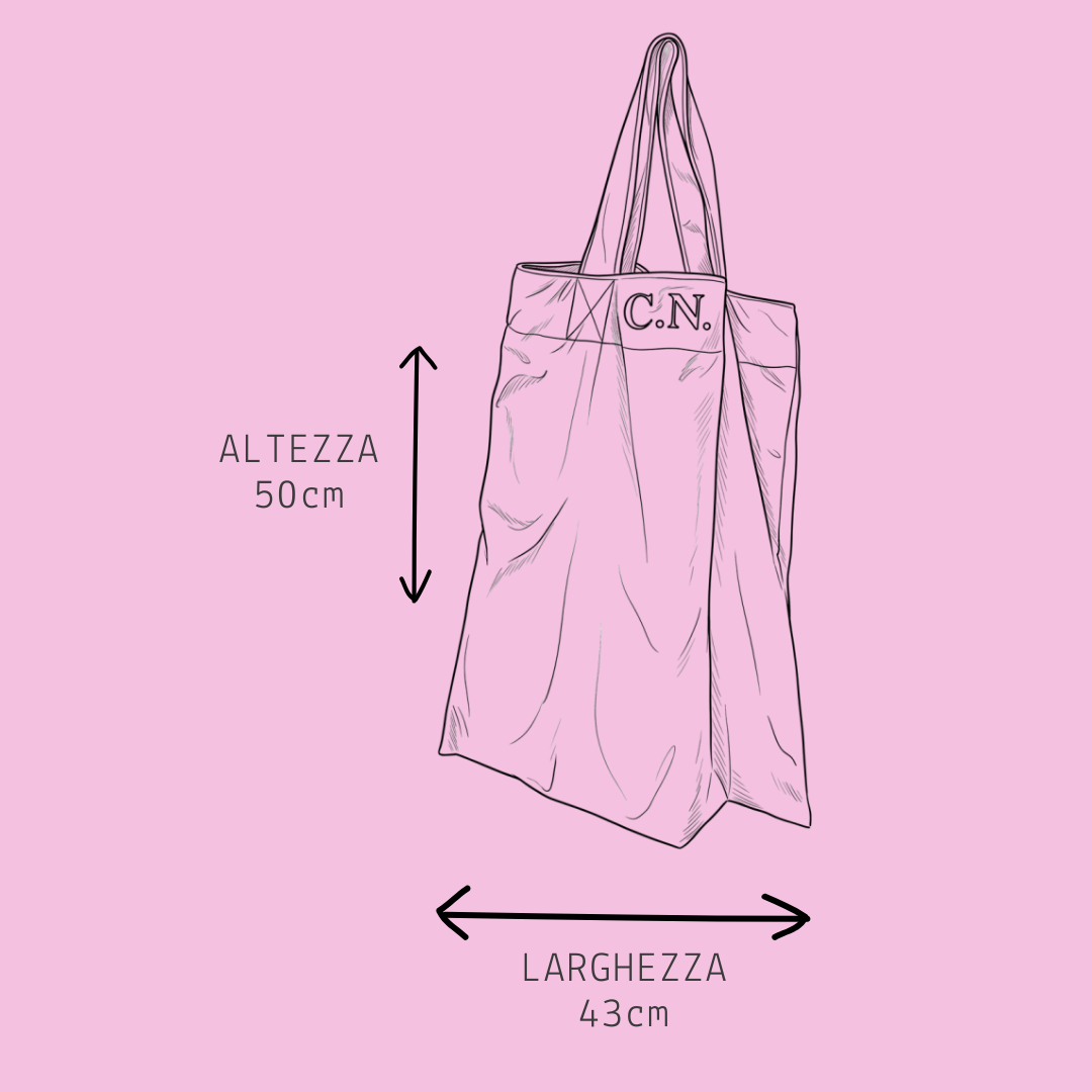 TOTE BAG IN VELLUTO