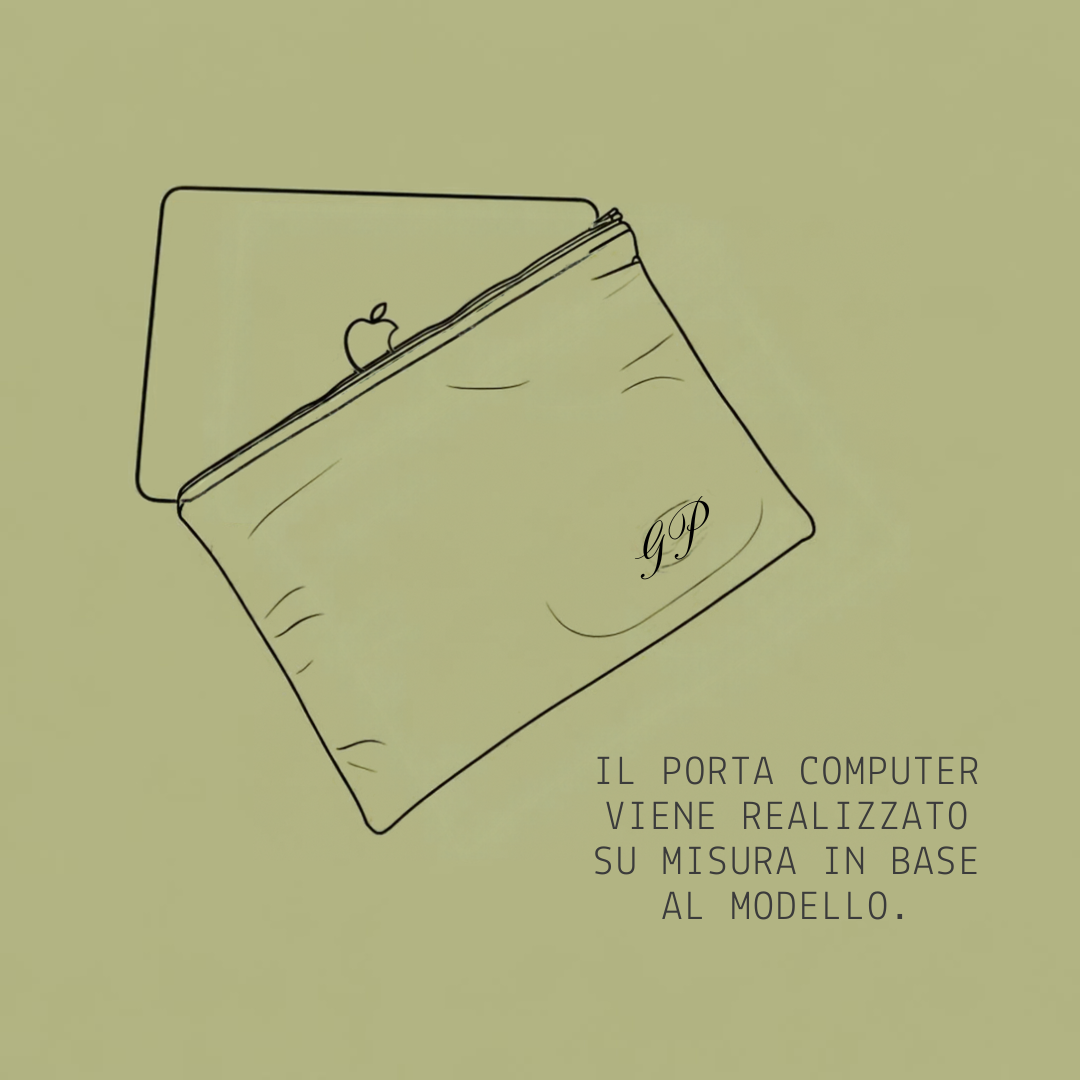 PORTA COMPUTER IN VELLUTO