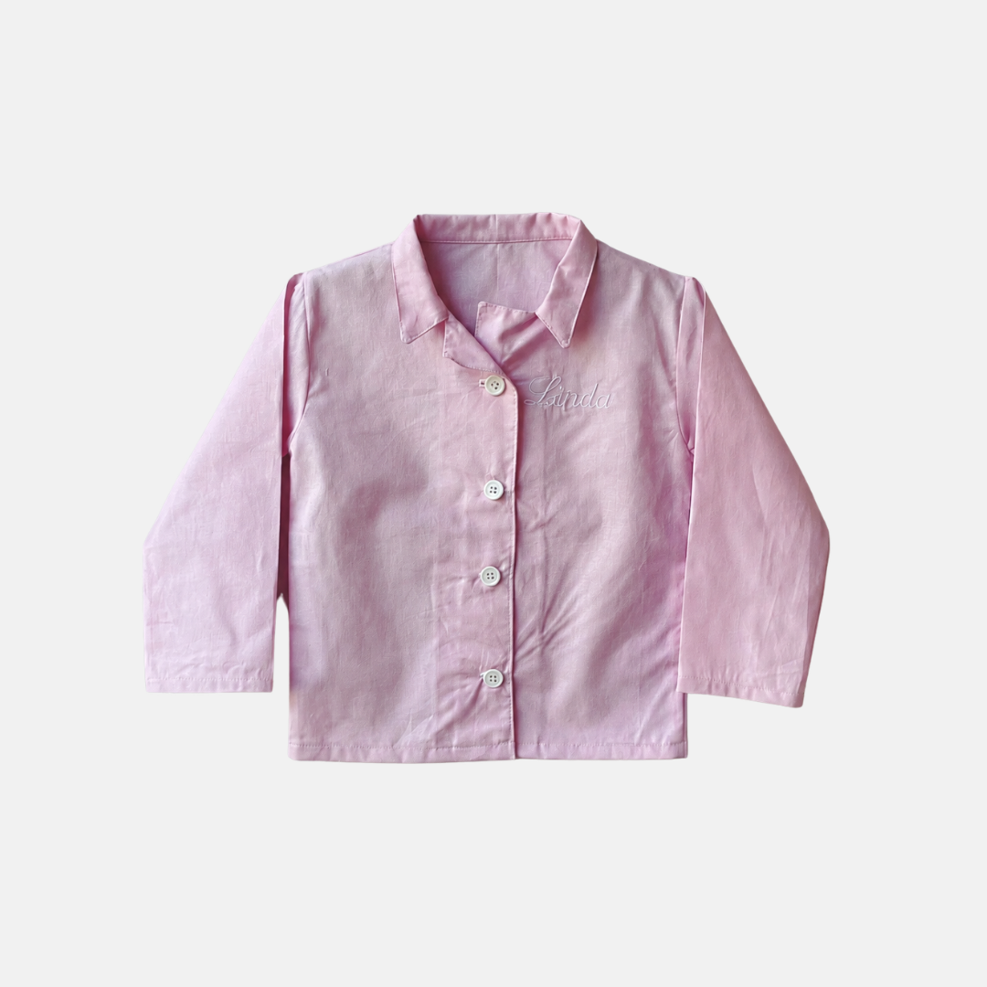 CAMICIA IN COTONE TINTA UNITA