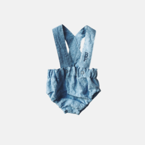 CULOTTE CON BRETELLE IN LINO