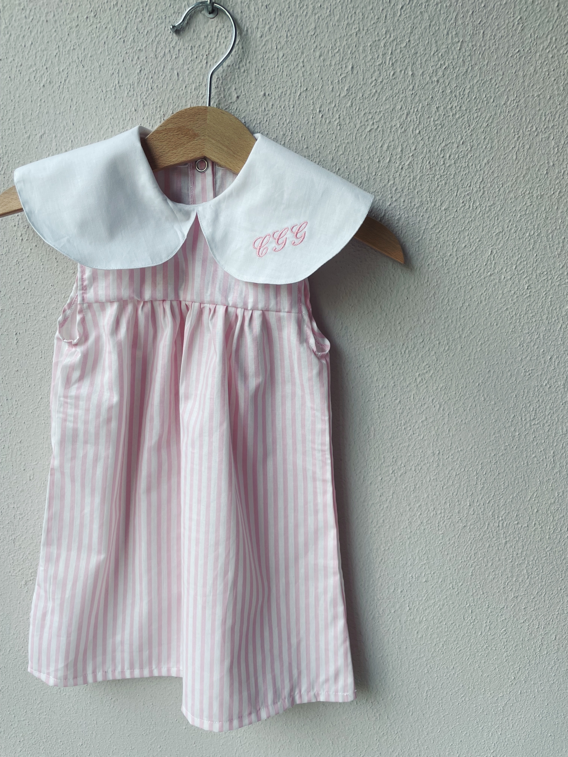 VESTITO MAXI COLLETTO IN COTONE FANTASIA