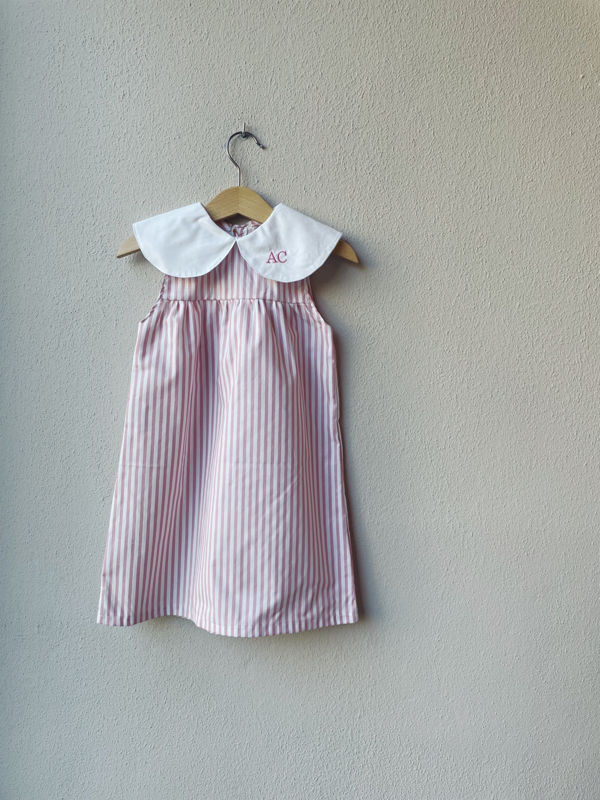 VESTITO MAXI COLLETTO IN COTONE FANTASIA