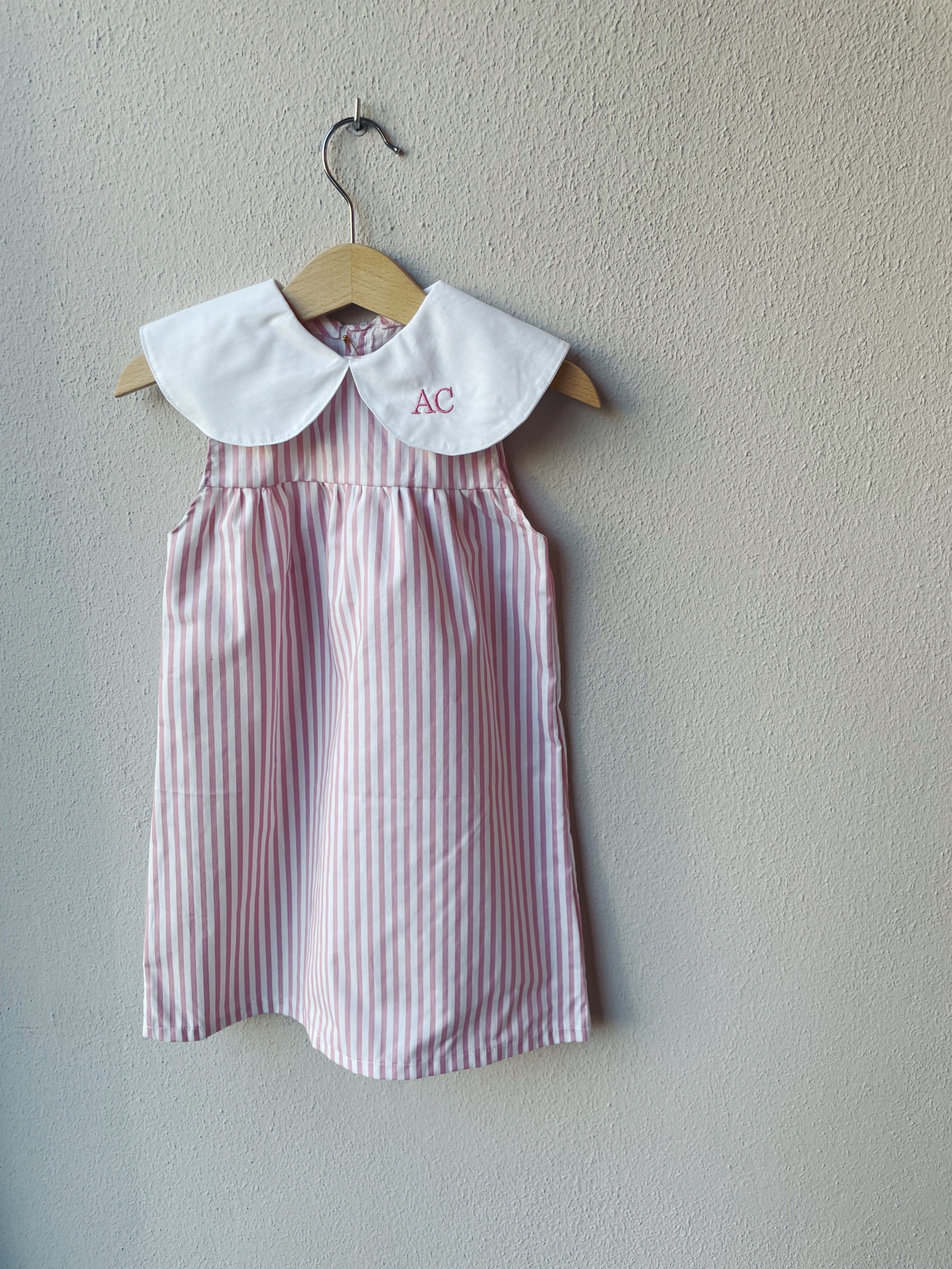 VESTITO MAXI COLLETTO IN COTONE FANTASIA